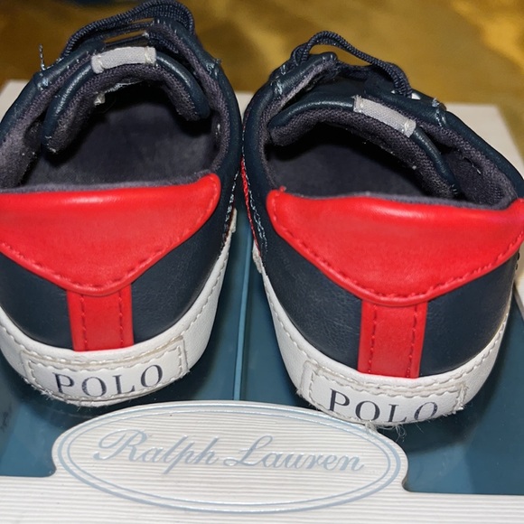 Polo Babyboy Crib Shoes…Size 2 - Picture 3 of 5